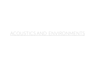 ACOUSTICS AND  ENVIRONMENTS Although isolation and capture are integral in harnessing and processing audio, so is the ability to hear the playback properly. To that end, Bunker Ten has designed and built our own room treatment to create a unique listening area nearly free of odd reflections.